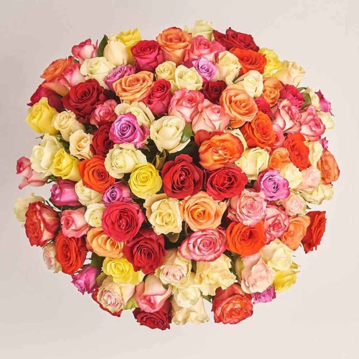 Букет из 101 розы Микс